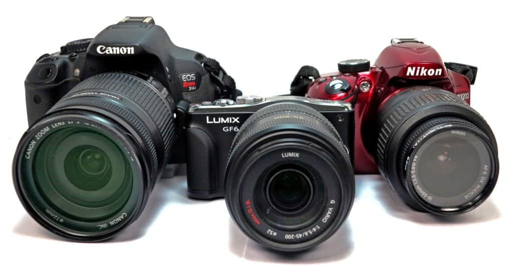 canon vs lumix vs nikon