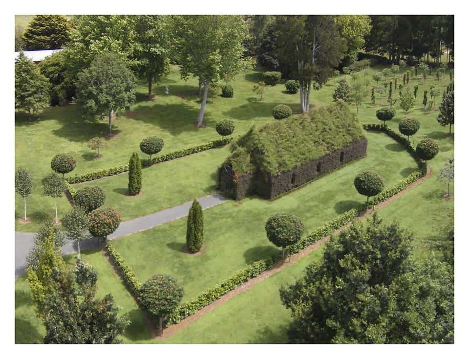 church built from living trees