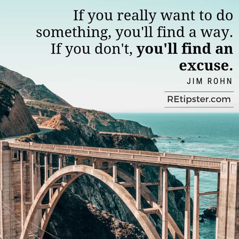 Jim Rohn excuses