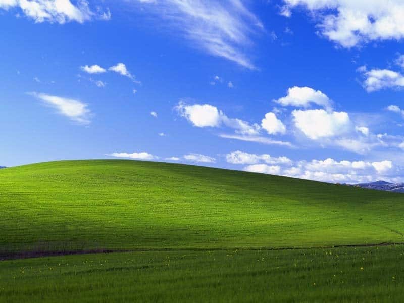 Windows XP desktop