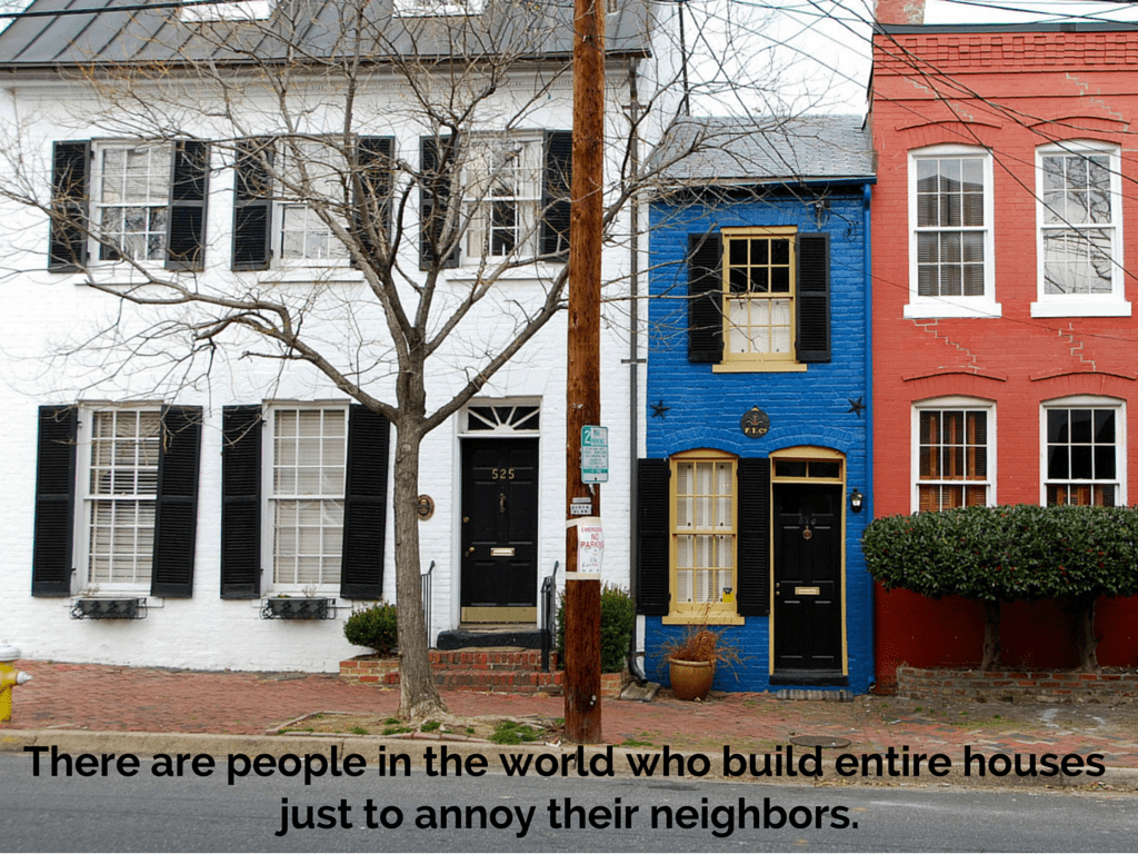 12. Spite Houses