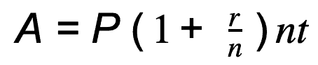 compound interest formula